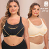 🔥7.99€ Lagerverkauf!🔥🎁Plus-Size-BH mit hoher elastischer Schnalle am Rücken und weichem Halt (BH49)