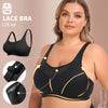 🔥7.99€ Lagerverkauf!🔥🎁Plus-Size-BH mit hoher elastischer Schnalle am Rücken und weichem Halt (BH49)